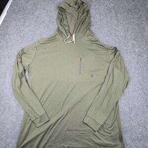 Duck Camp Hoodie Men's XXL Sagebrush Long Sleeve Lightweight Performance Bamboo